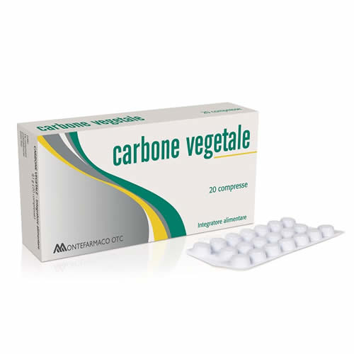 CARBONE VEGETALE 20 COMPRESSE
