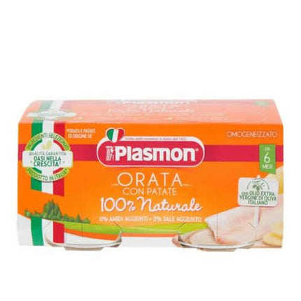 PLASMON OMOGENEIZZATO ORATA 80 G X 2 PEZZI - Farmaspeed