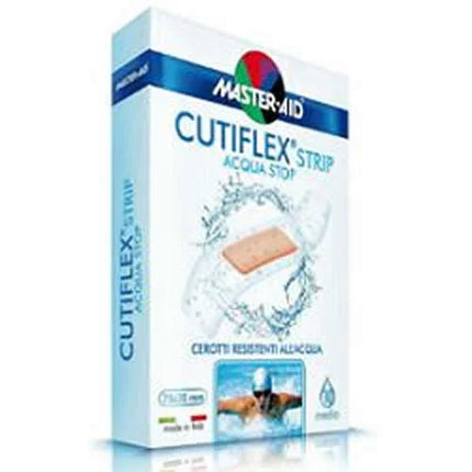 CEROTTO MASTER-AID CUTIFLEXMED STRIP TRASPARENTE IMPERMEABILE SUPPORTO IN POLIURETANO MEDIO 10 PEZZI - Farmaspeed