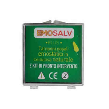 KIT TAMPONE NASO EMOSALV PLUS