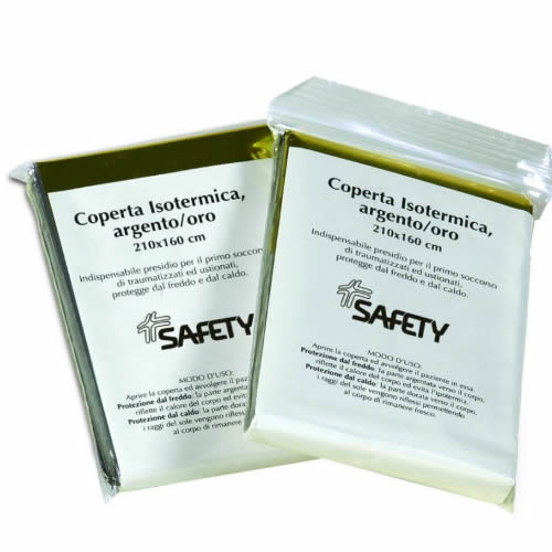 COPERTA ISOTERMICA ANTINFORTUNISTICA