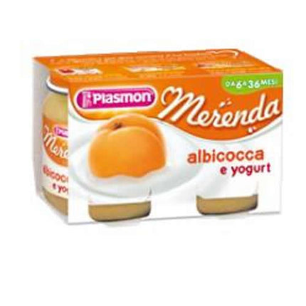 PLASMON OMOGENEIZZATO YOGURT ALBICOCCA 120 G X 2 PEZZI - Farmaspeed