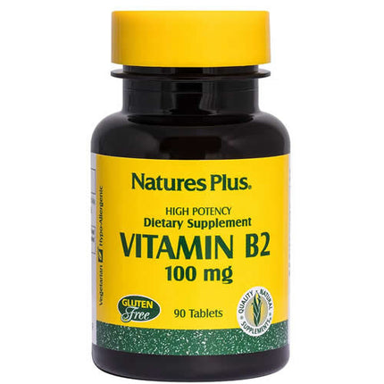 VITAMIN B2 RIBOFLAVIN 100 TABLETS