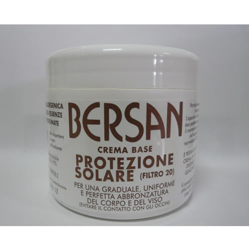 BERSAN CREMA BASE PROTEZIONE SOLARE 500 ML