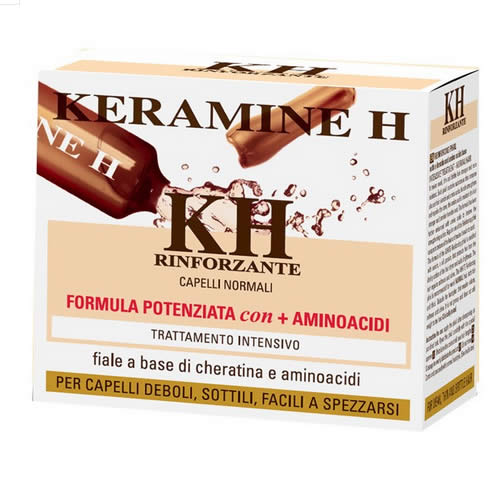 KERAMINE H FASC BIANCO 10 FIALE DA 10 ML