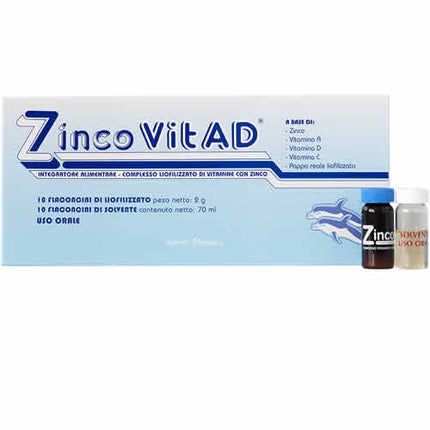 ZINC VIT AD 10 VIALS + 10 VIALS
