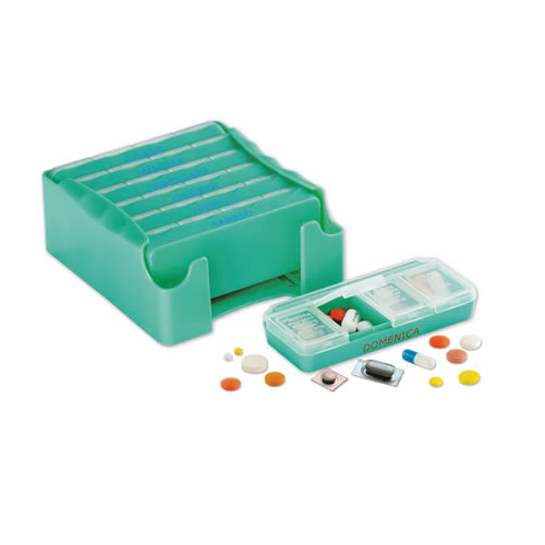 PILLOLIERA PILLOLBOX CONTENITORE 7GIORNI MADE IN ITALY
