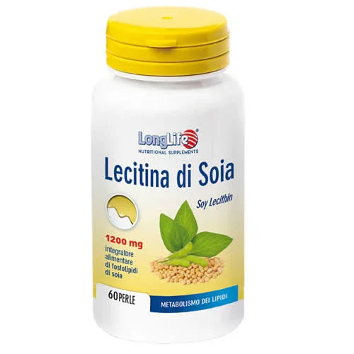 LONGLIFE LECITINA SOIA 60 PERLE DI GELATINA DA 1,7 G - Farmaspeed