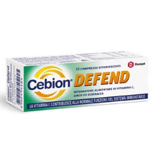 CEBION DEFEND 12 EFFERVESCENT TABLETS