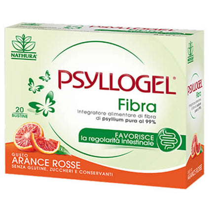 PSYLLOGEL FIBRA ARANCE ROSSE 20 BUSTINE
