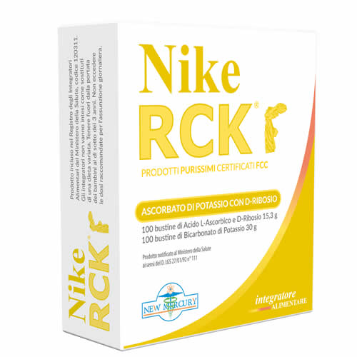 NIKE RCK ASCORBATO POTASSIO + RIBOSIO 200 BUSTINE 45,30 G