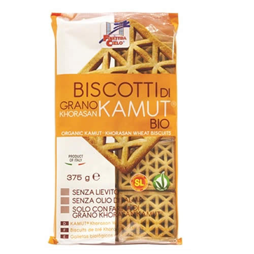 FSC BISCOTTI DI KAMUT SENZA LIEVITO BIO VEGAN 375 G