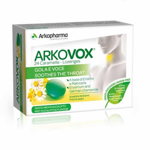 ARKOVOX MENTA/EUCALIPTO 24 CARAMELLE - Farmaspeed
