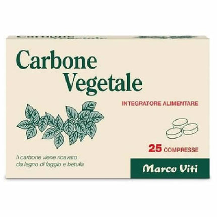 VEGETABLE CHARCOAL 25 TABLETS
