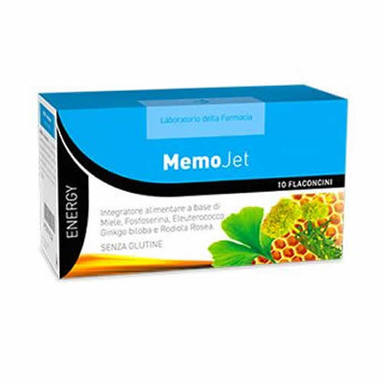 LABORATORIO DELLA FARMACIA MEMO JET 10 FLACONCINI 10 ML LINEA ENERGY