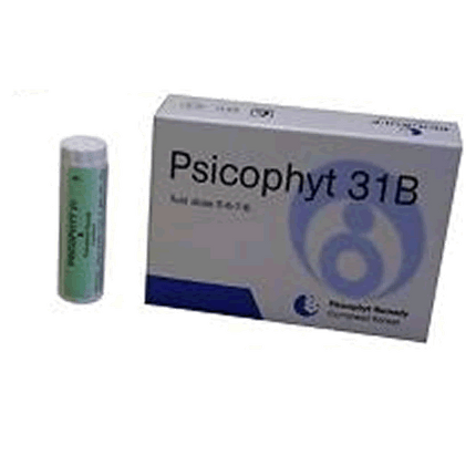 PSICOPHYT REMEDY 31B 4 TUBES 1.2 G