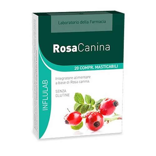 LABORATORIO DELLA FARMACIA ROSA CANINA 20 COMPRESSE 20 G LINEA INFLULAB - Farmaspeed
