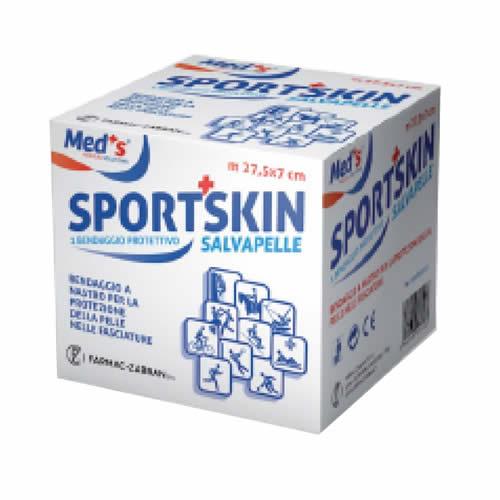 BENDA SALVAPELLE 7 CM LUNGHEZZA 27,5 M AUTOADESIVA 1 PEZZO - Farmaspeed