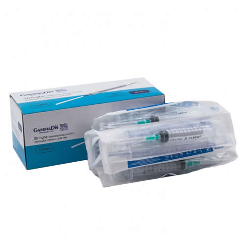 SIRINGA SOFT CAPACITA' 10ML AGO GAUGE 21 CONFEZIONE 10 PEZZI GAMMADIS