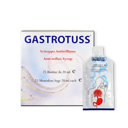 GASTROTUSS ANTI-REFLUX SYRUP 25 SINGLE-DOSE SACHETS 20 ML