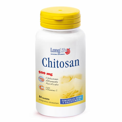 LONGLIFE CHITOSAN 84 COATED TABLETS