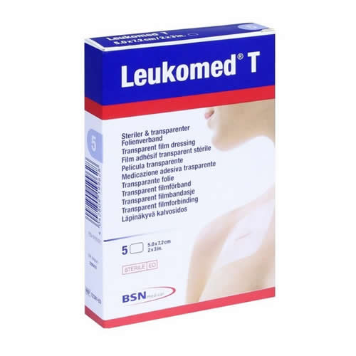 LEUKOMED T MEDICAZIONE TRASPARENTE 7,2X5 CM