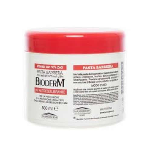 BIODERM PASTA BARRIERA ZINCO 500 ML