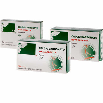 CALCIUM CARBONATE 60 TABLETS OF 0.6 G