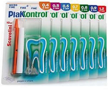 PLAKKONTROL MINIGRIP BRUSH 0.4 MM 10 PIECES