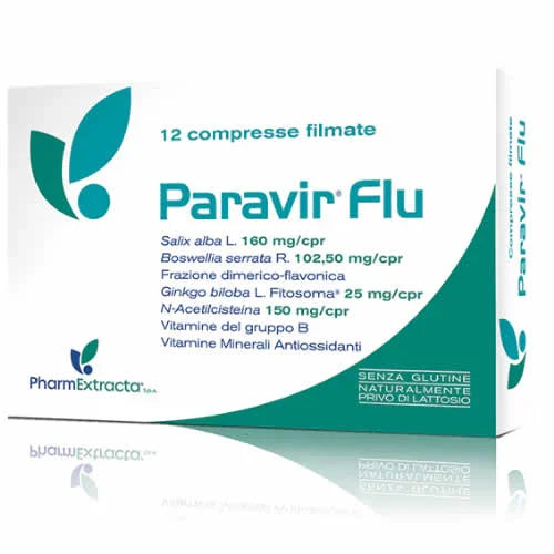 PARAVIR FLU 12 COMPRESSE FILMATE - Farmaspeed