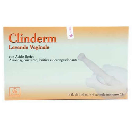 CLINDERM LAVANDA VAGINALE 4 FLACONI 140 ML