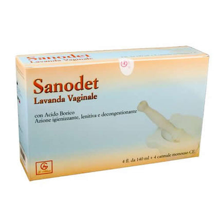SANODET LAVANDA VAGINALE 4 FLACONI 140 ML