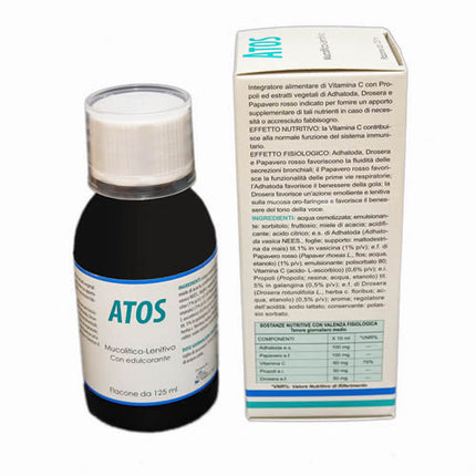 ATOS SCIROPPO MUCOLITICO LENITIVO 125 ML