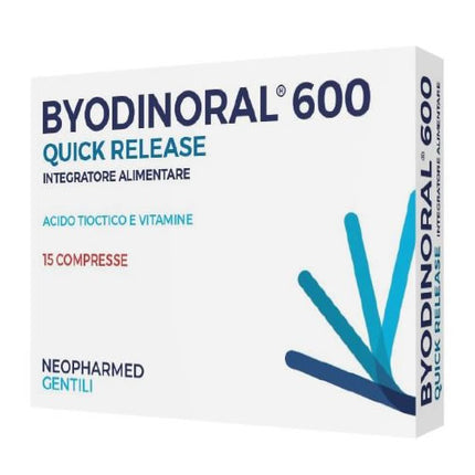 BYODINORAL 600 15 COMPRESSE