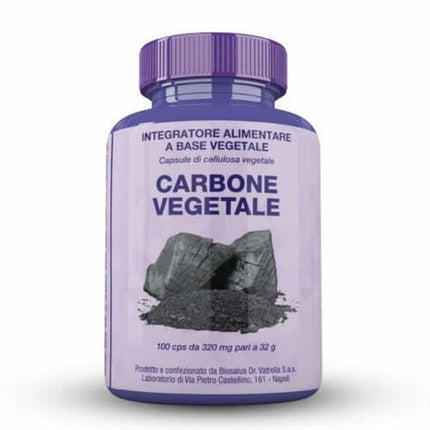 CARBONE VEGETALE 100 CAPSULE 32 G - Farmaspeed
