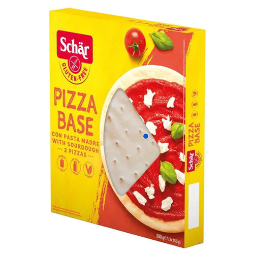 SCHAR PIZZA BASE LACTOSE FREE 2 PIECES OF 150 G