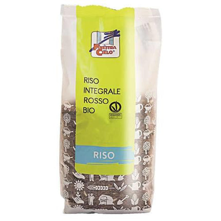 RISO INTEGRALE ROSSO SELVATICO BIO 500 G - Farmaspeed