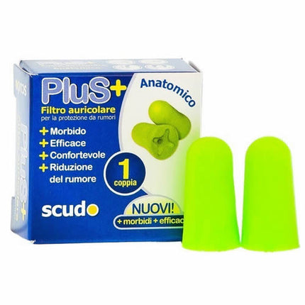 SCUDO FILTRO AURICOLARE PLUS SNR 37 DB 5-11MM 1 PAIO