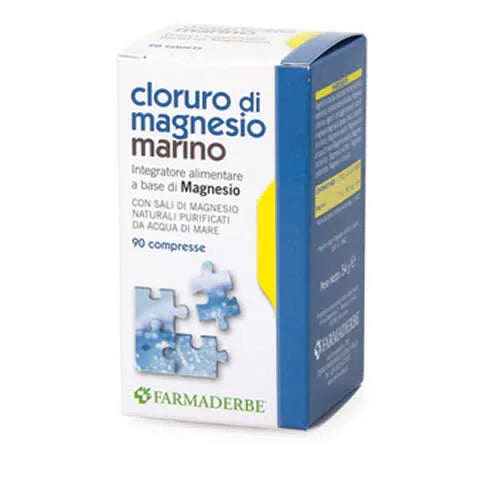 CLORURO DI MAGNESIO MARINO 90 COMPRESSE - Farmaspeed