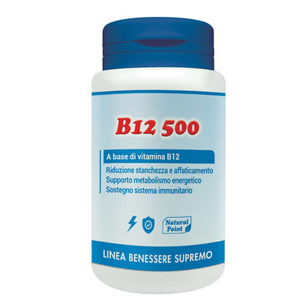 B12 500 CYANOCOBALAMIN 100 VEGETABLE CAPSULES