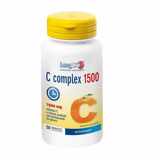 LONGLIFE C COMPLEX 1500 T/R 50 TAVOLETTE DIVISIBILI - Farmaspeed