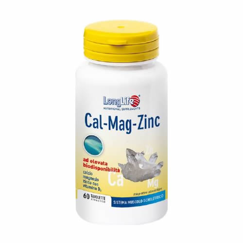LONGLIFE CAL MAG ZINC 60 TABLETS