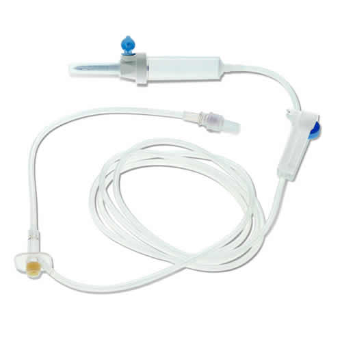 EUROSET 14 INFUSION SET WITH NEEDLE-FREE FILTER