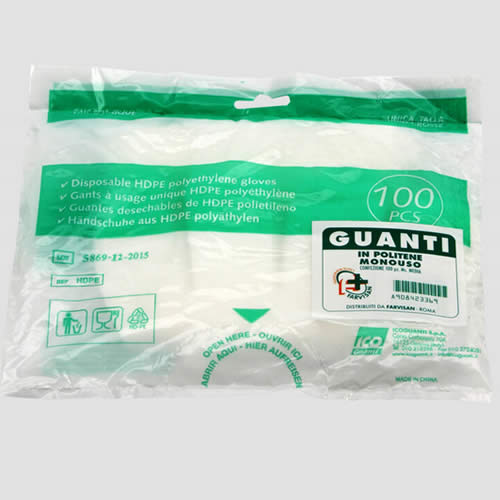 GUANTO MONOUSO 100 PEZZI
