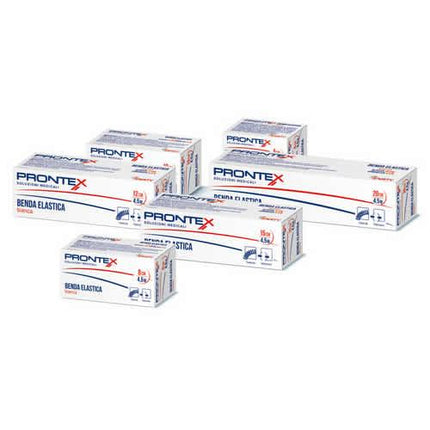 PRONTEX BENDA ELASTICA BIANCA 450X6CM - Farmaspeed