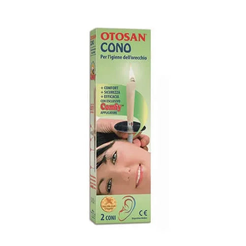 OTOSAN CONO PER L'IGIENE DELLE ORECCHIE OTOSAN+PROPOLI 2 PEZZI - Farmaspeed