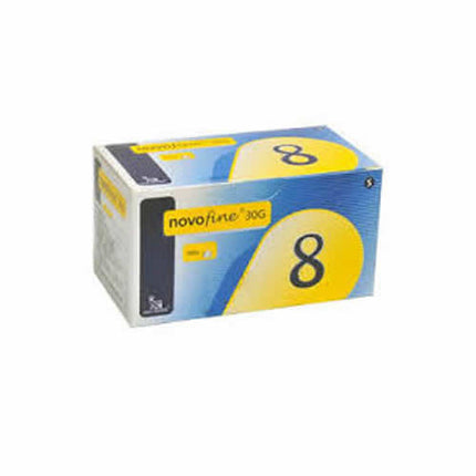 NOVOFINE INSULIN PEN NEEDLE GAUGE 30 8 MM 100 PIECES