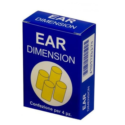EAR DIMENSION TAPPO AURICOLARE IN SPUGNA 4 PEZZI