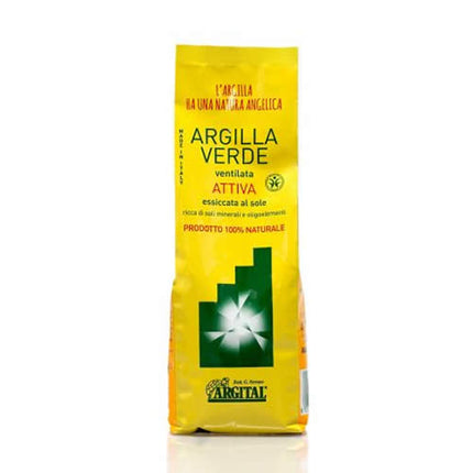 ARGILLA VERDE VENTILATA ATTIVATA 500 G