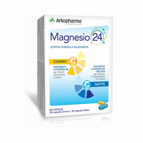 ARKOMAG MAGNESIUM 24 DAY&NIGHT 60 CAPSULES